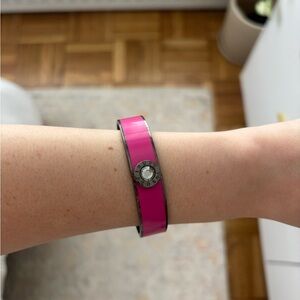 Pink henri bendel bangle